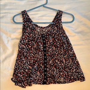 Floral tank top